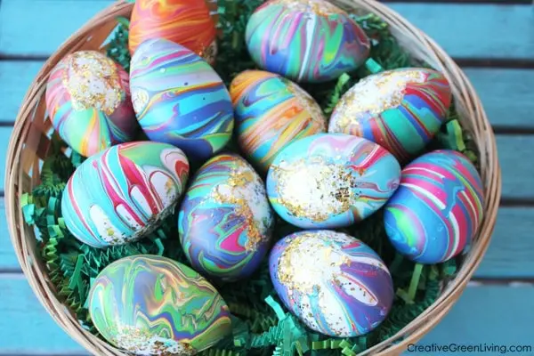 Marbled Easter Eggs