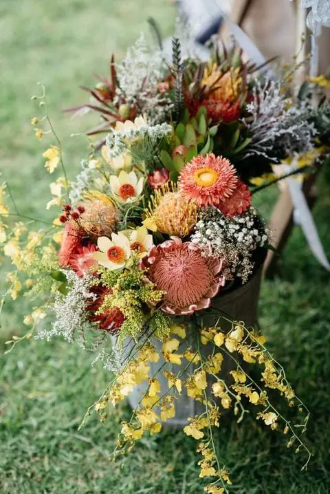 Metal bouquet