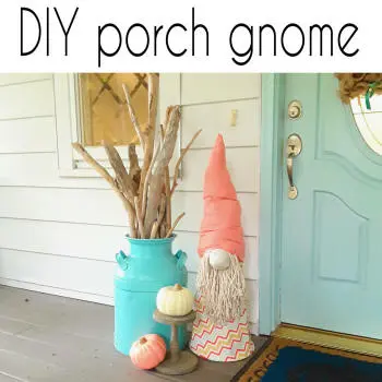 diy porch gnome