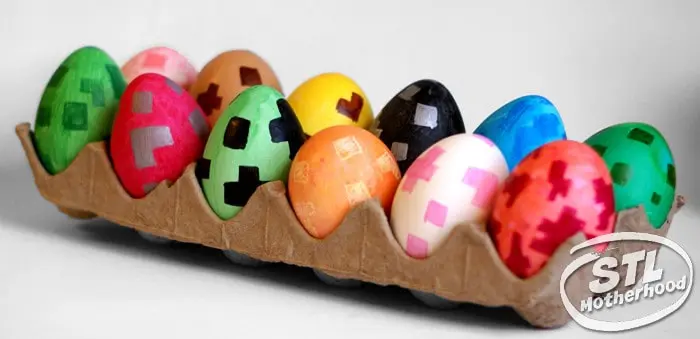 Minecraft-inspired Eggs