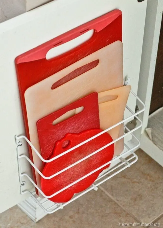 cutting board storage