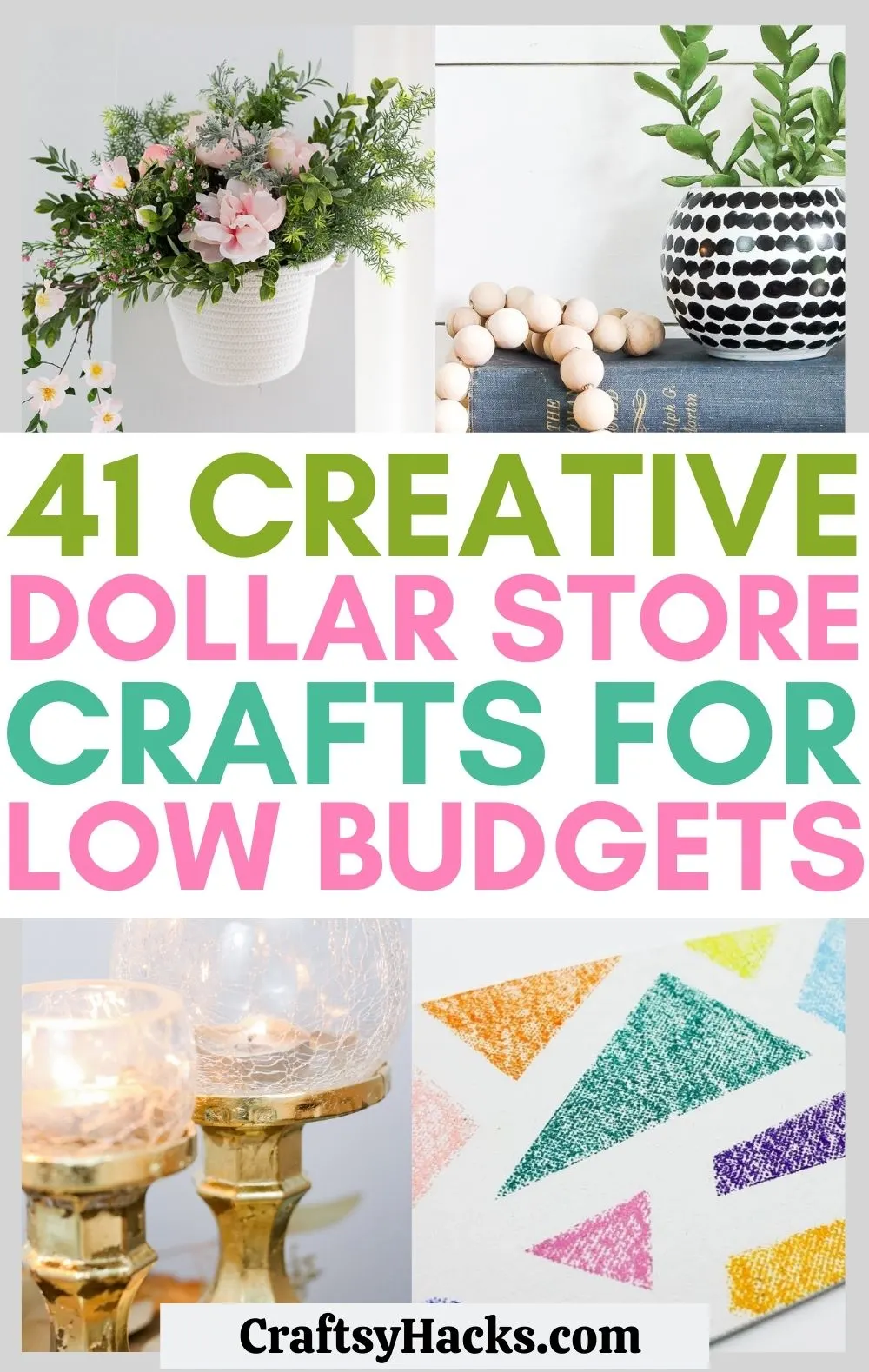 Dollar Tree DIY Crafts and Decor that will Wow you!
