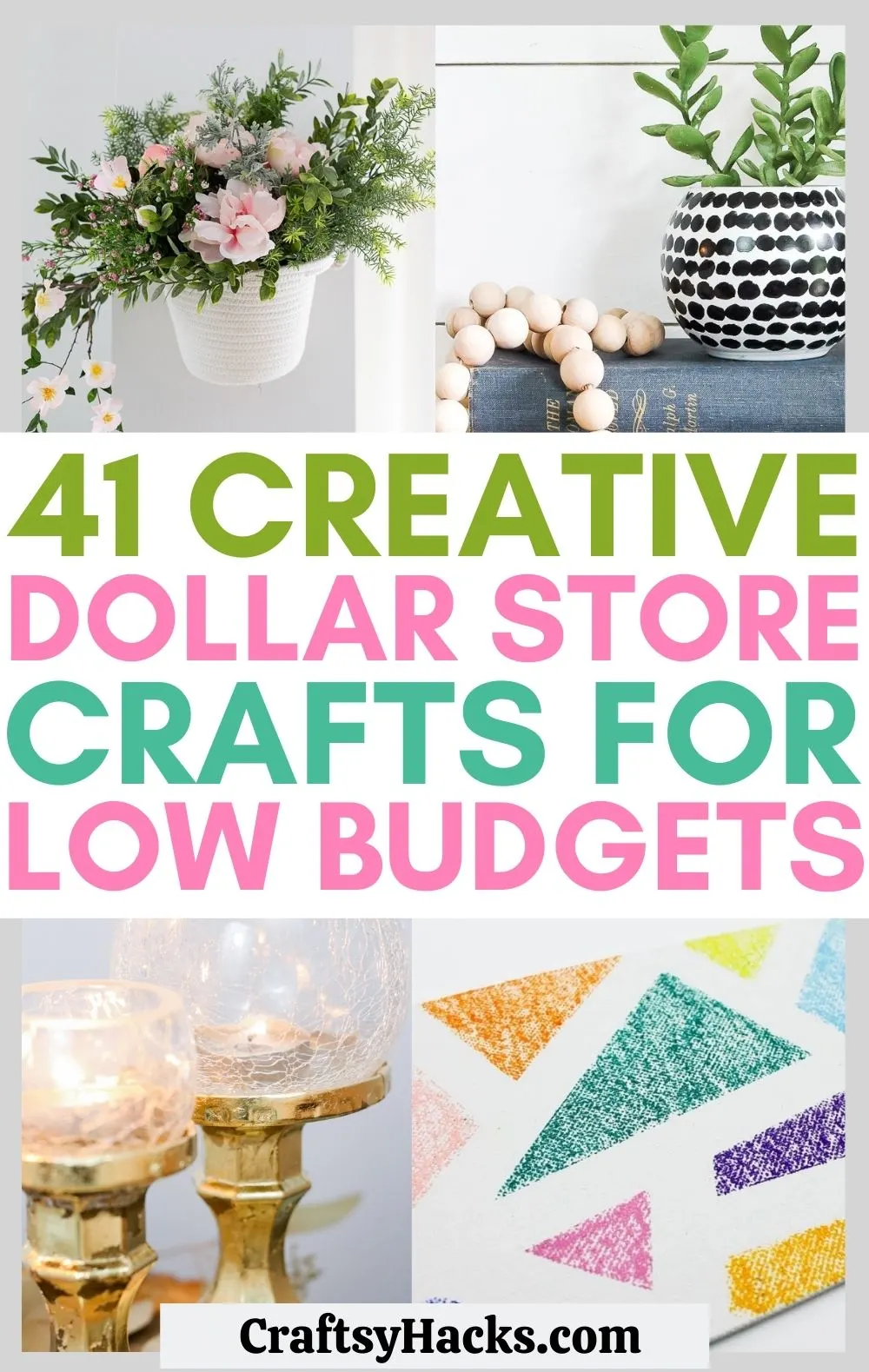 Easy Dollar Store Crafts