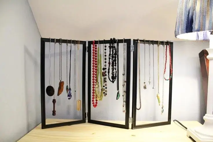 photo frame jewelry organizer