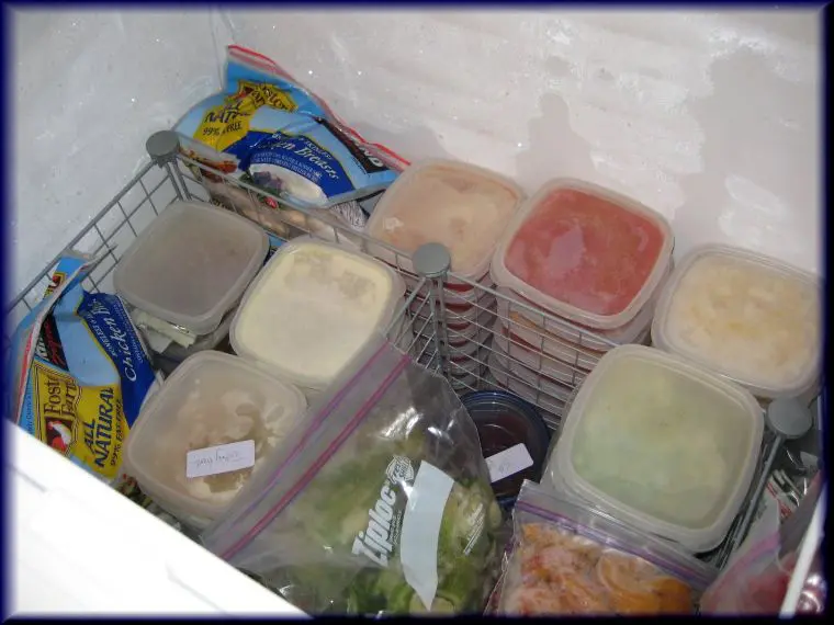 plastic freezer organizers