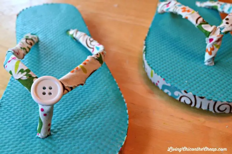 Fabric Flip Flops