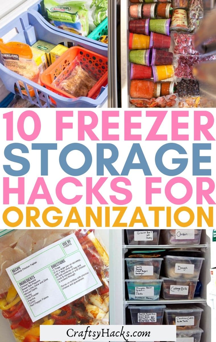 organize freezer ideas