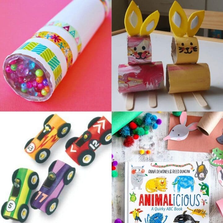20 Paper Roll Crafts (Towel and Toilet)