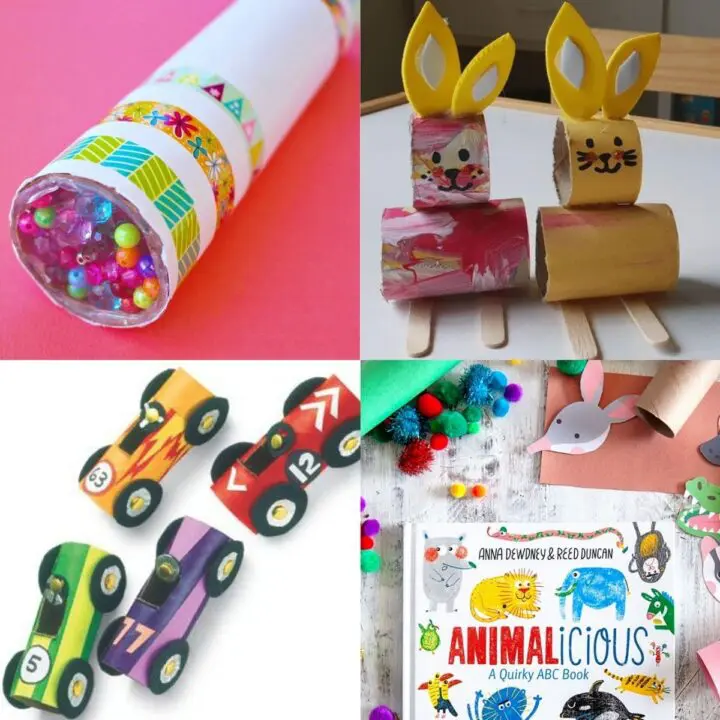20 Paper Roll Crafts (Towel and Toilet)