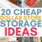 dollar store storage ideas