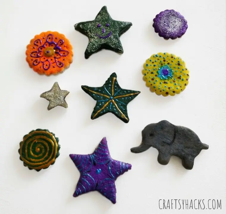 DIY salt dough craft