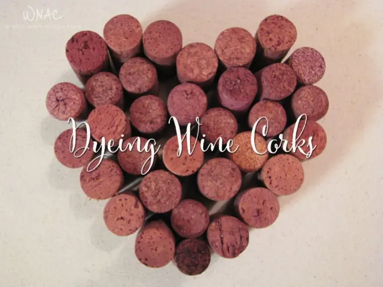 Dyed Wine Corks