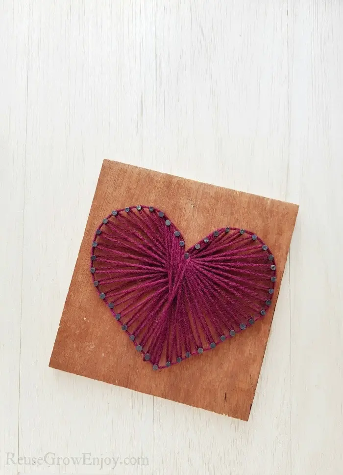 Heart String Art