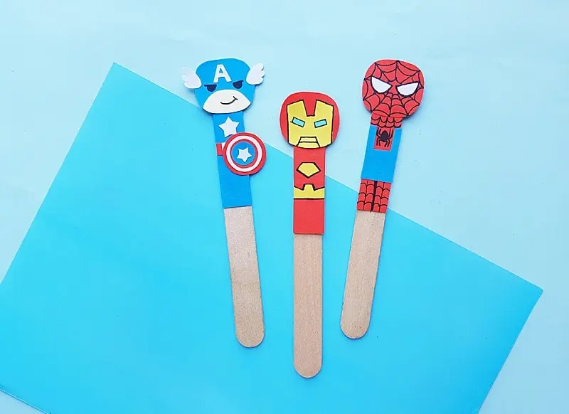 Superhero Bookmarks