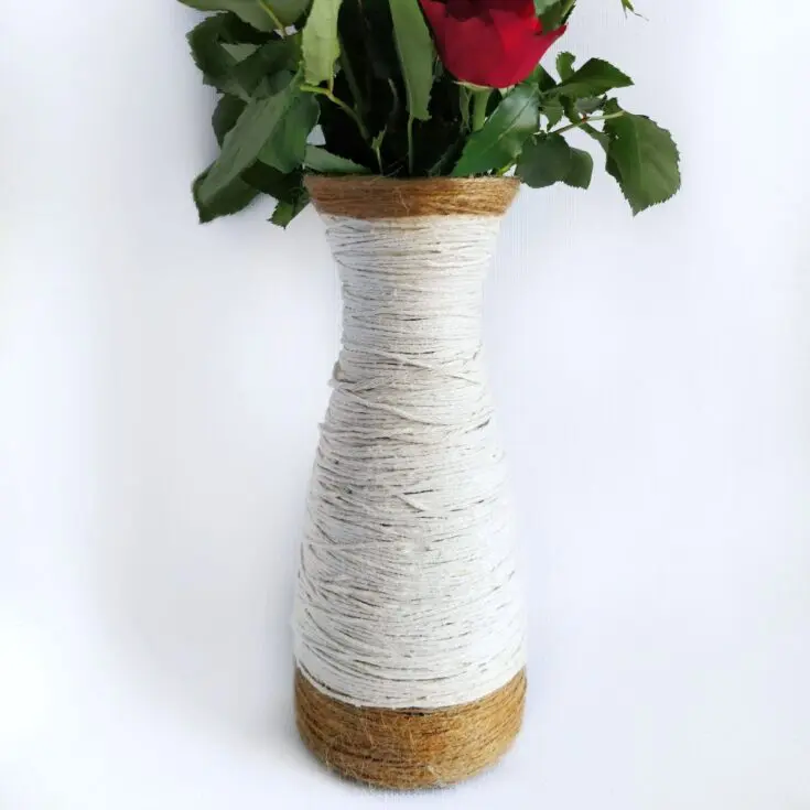 diy glass vase