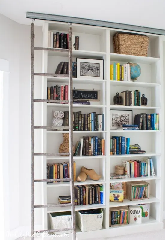 ladder shelf