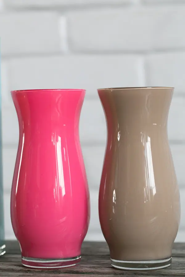 Vibrant Enamel Vases