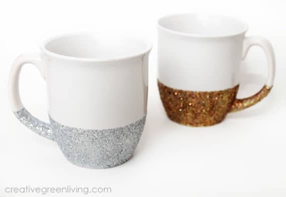Glittered Mugs