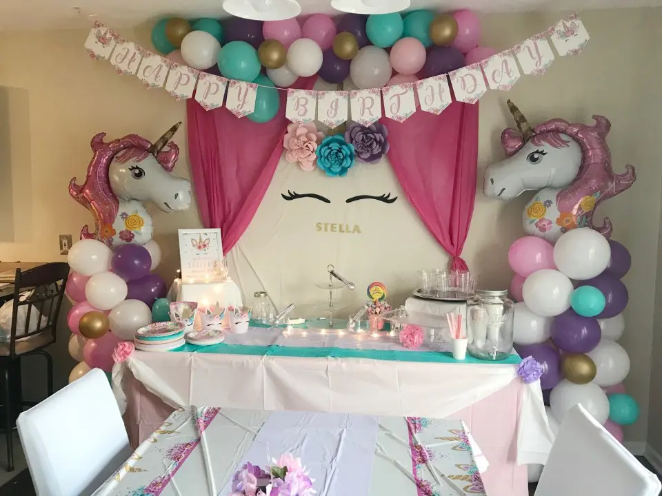 Unicorn-Themed Party Decor