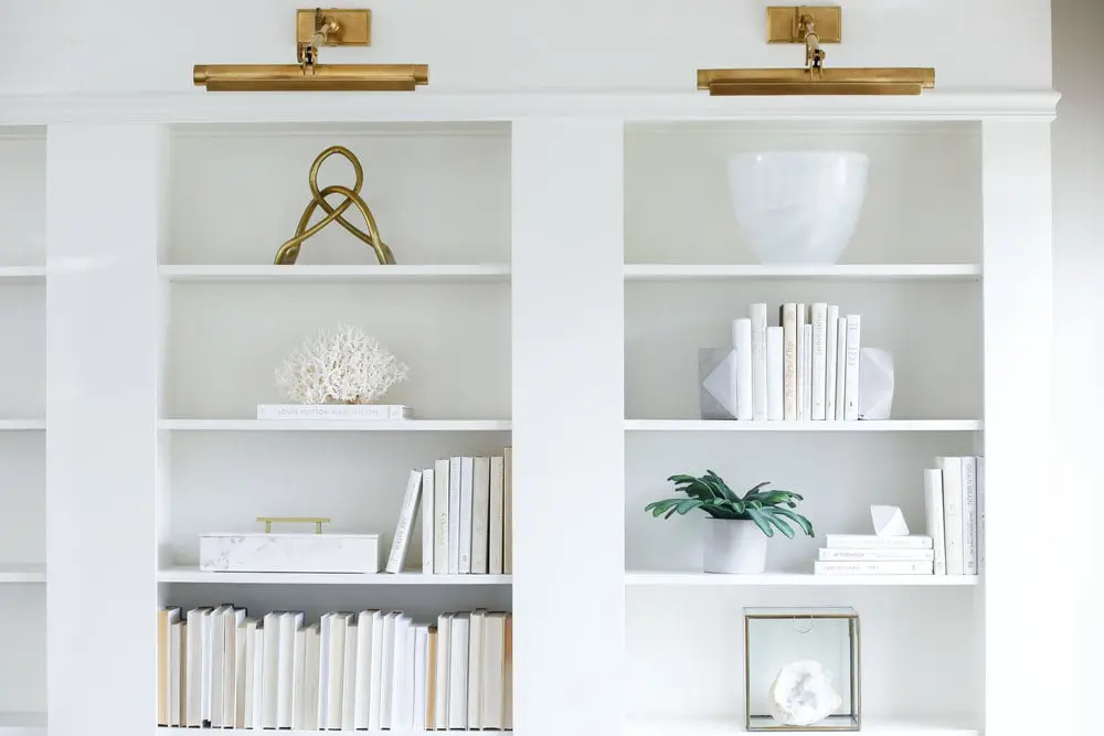 White Showcase Bookshelf