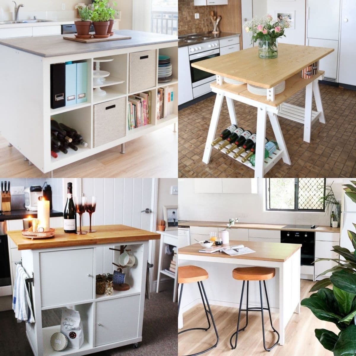 Expedit Kitchen Island Things In The Kitchen   20 IKEA Kitchen Island Ideas 