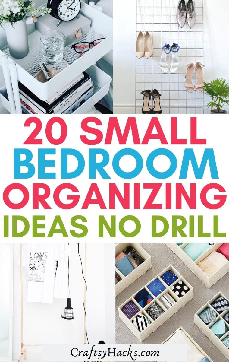 small bedroom organizing ideas