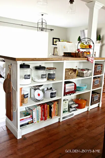 Kitchen Island Storage