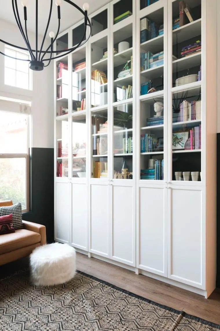 Floor-to-Ceiling Bookshelf