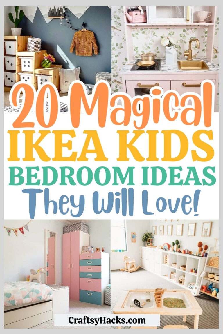 20 Super Fun IKEA Kids Room Ideas - Craftsy Hacks