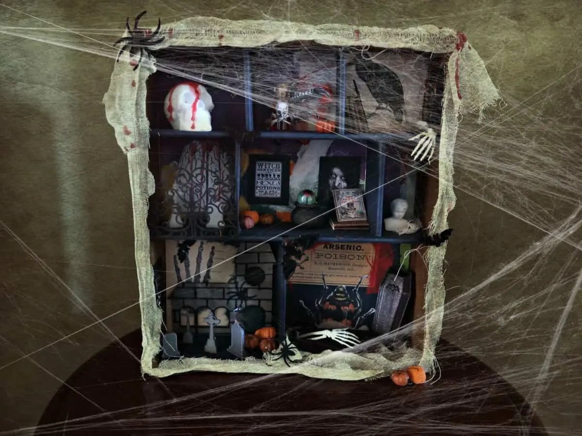 Halloween Shadow Box