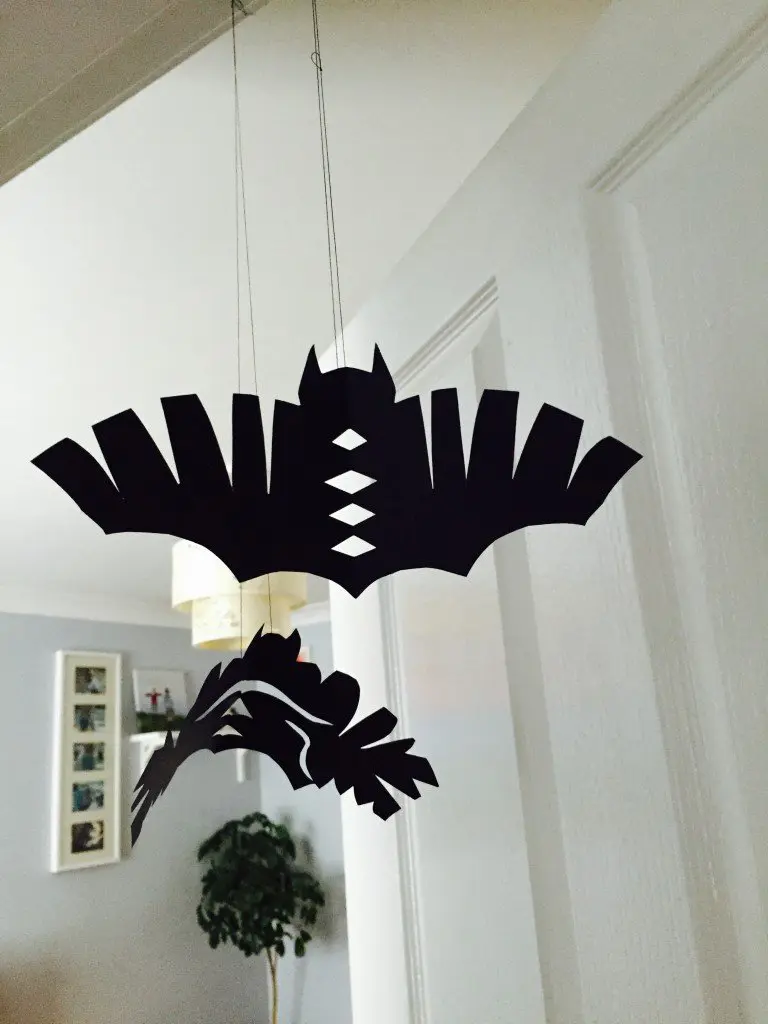 Hanging Paper Bats