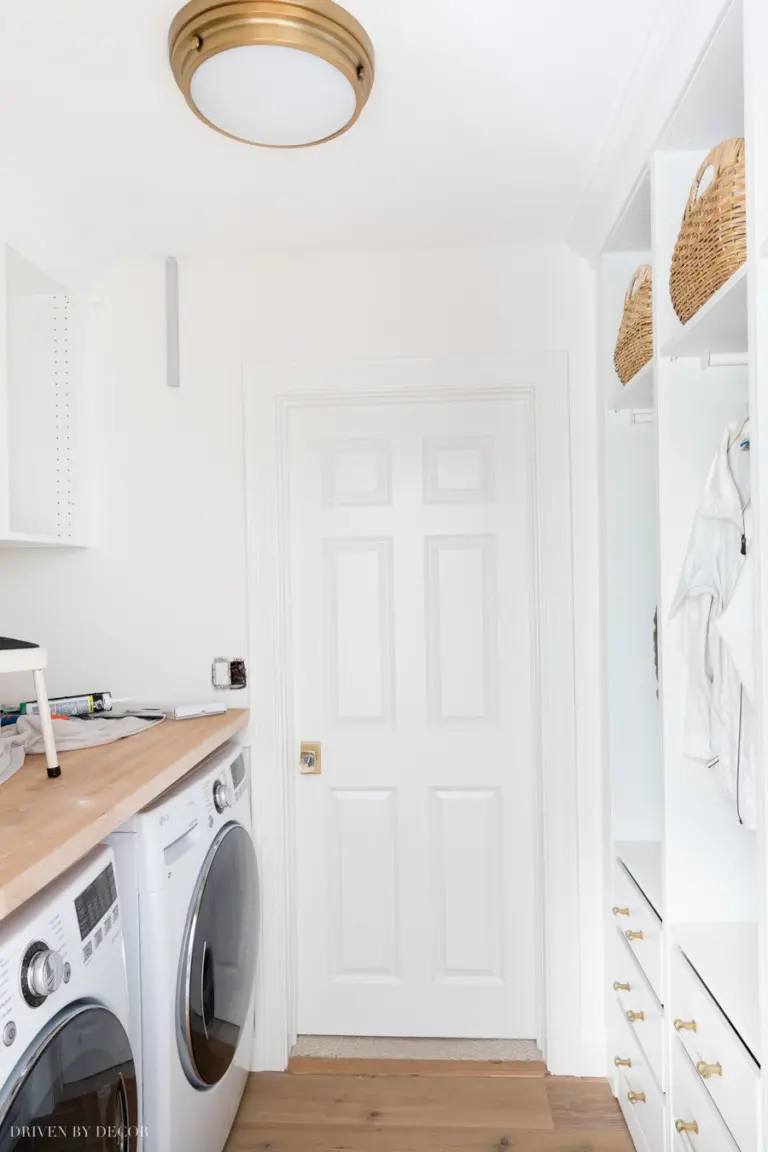 Laundry Room Closet