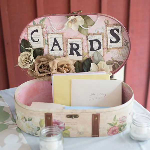 11 DIY Wedding Card Boxes You Can Easily Make - Weddingomania