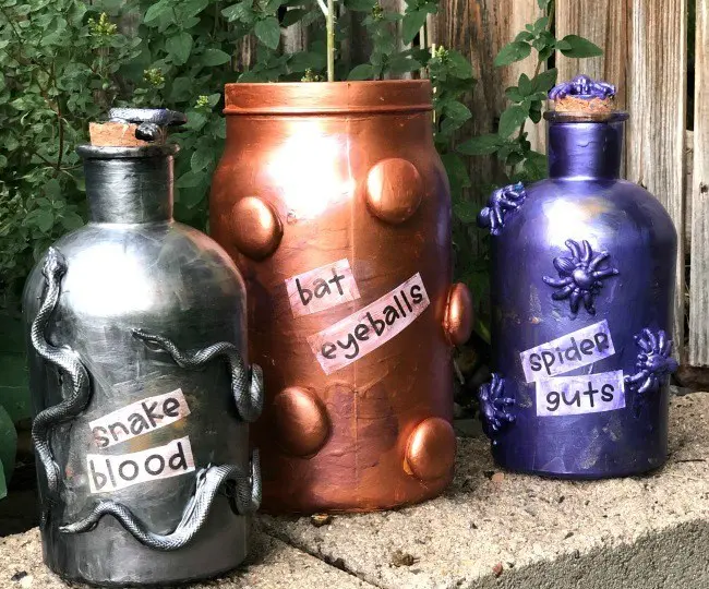 DIY Witch’s Spell Jars