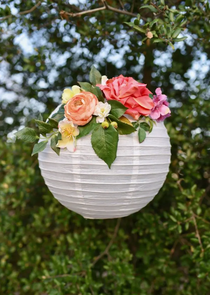 Floral Paper Lanterns