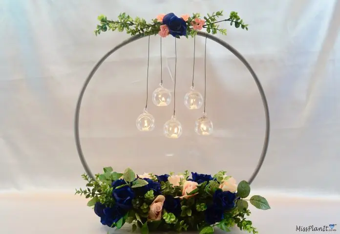 Hoop Chandelier Centrepiece