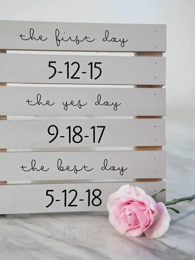 Vinyl Wedding Signs