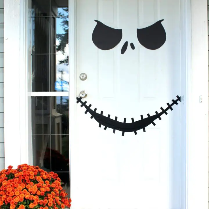 Jack Skellington-Inspired Door