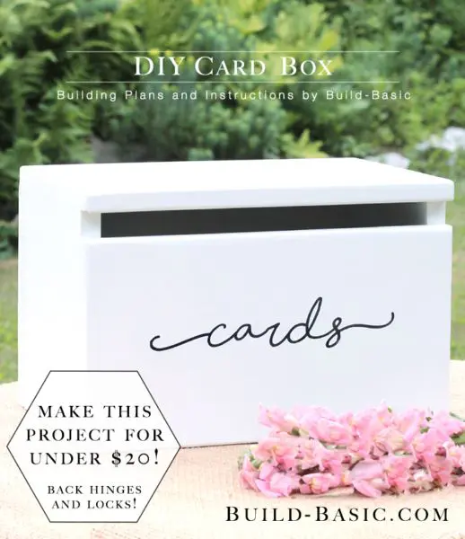 DIY mailbox card holder