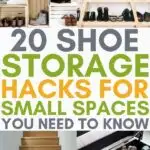 hacks for shoe storage