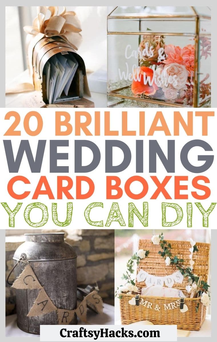 Best Wedding Card Box Ideas To Buy or DIY