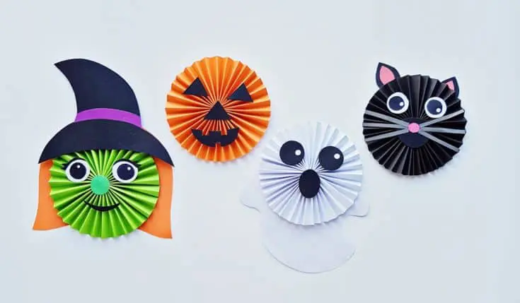 how to make halloween paper decorations