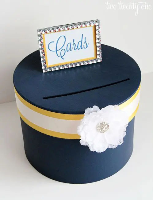 Wedding Cake Card Box | 3 Tier DIY Wedding Card Box Tutorial - Totally  Dazzled