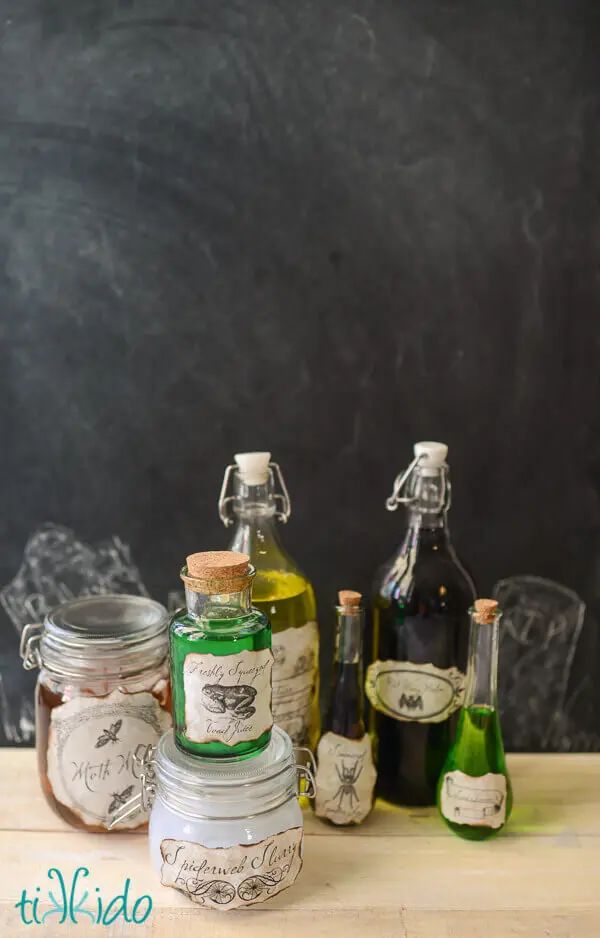 DIY Potion Bottles