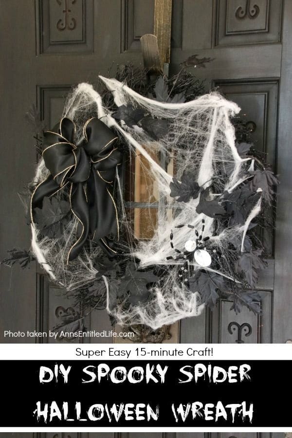 Cobweb-Covered Wreath