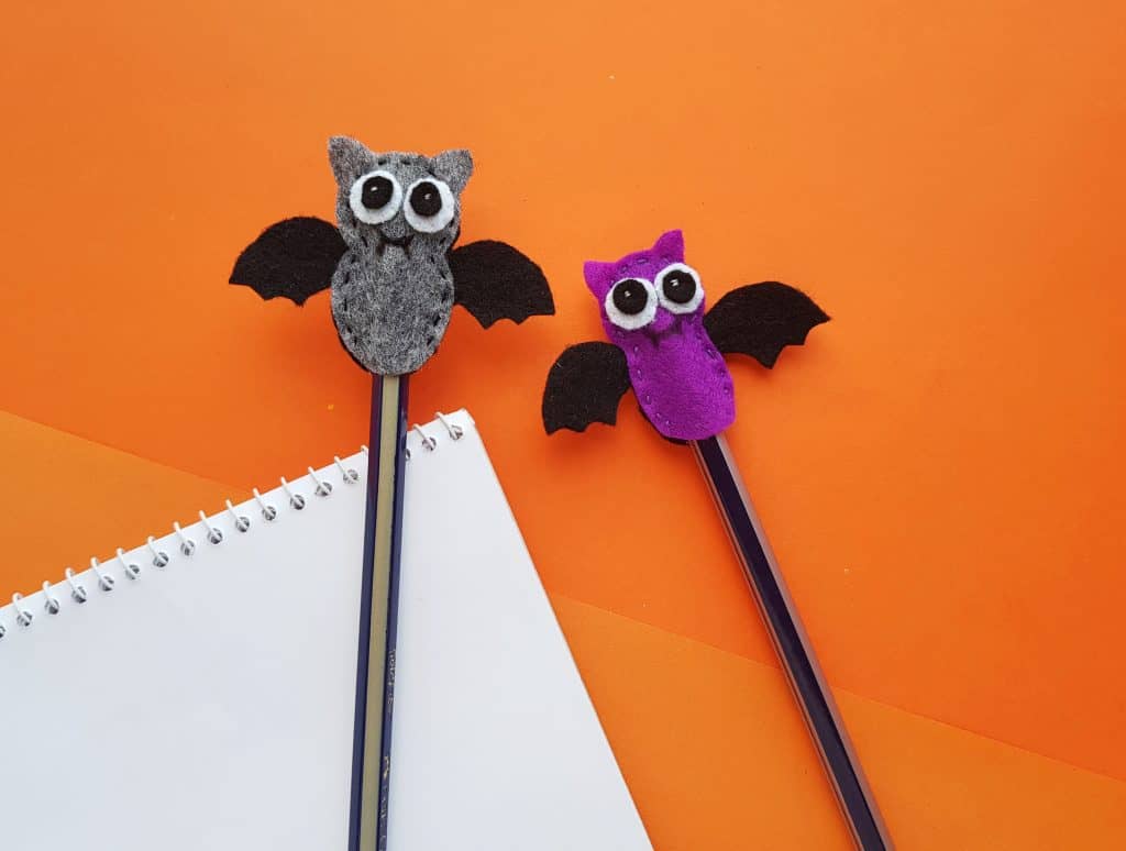 Mini Bat Pencil Topper