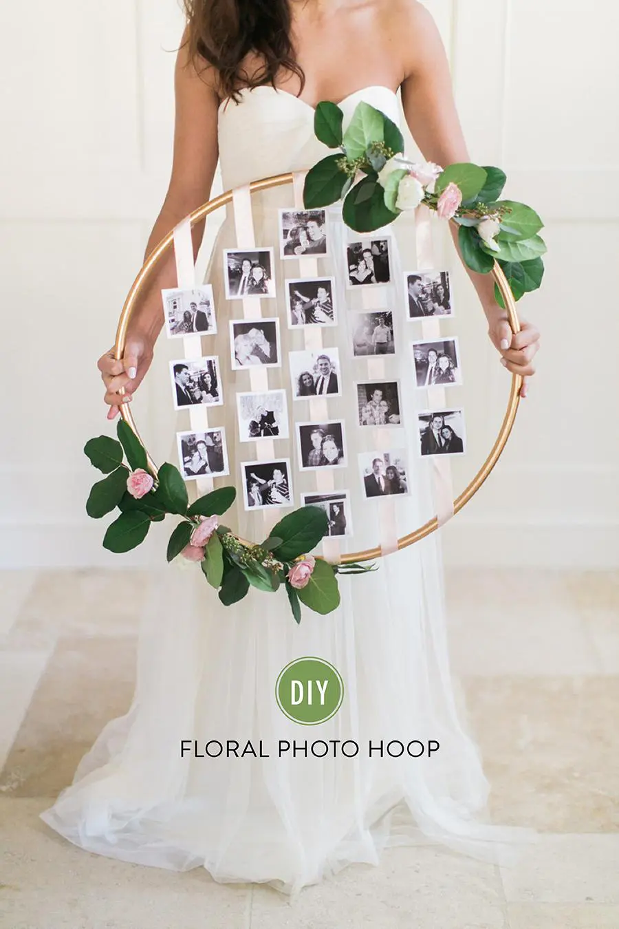 DIY Photo Hoop