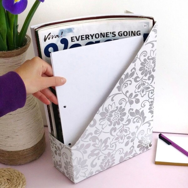 diy magazine holders