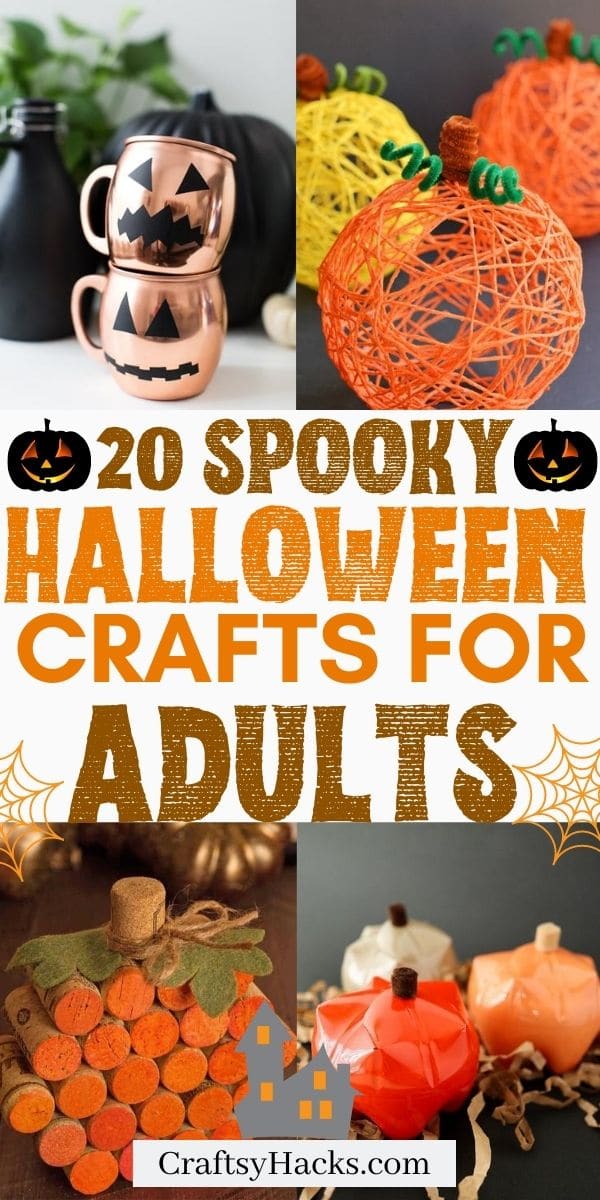 20 Fun Halloween Crafts for Adults - Craftsy Hacks