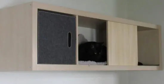 Wall-Mounted Cat Home